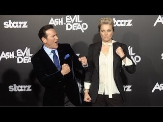 Lucy Lawless, Bruce Campbell // "Ash vs Evil Dead" Premiere ARRIVALS