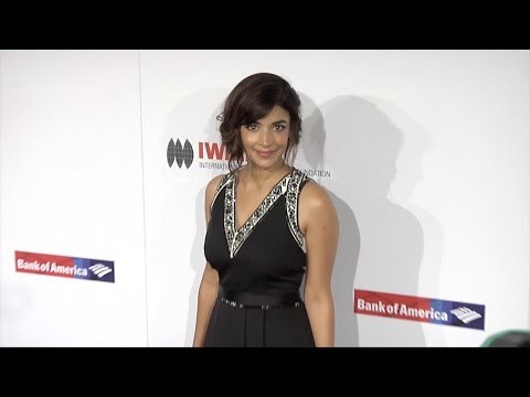 Hannah Simone // Courage In Journalism Awards 2015 Arrivals