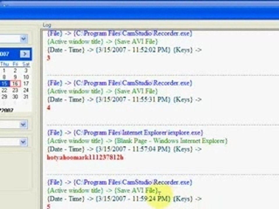 Spy On Keyboard Strokes! Possible