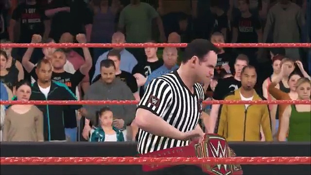 WWE RAW 2K17 - Brock Lesnar vs Braun Strowman - WWE Universal Championship Match