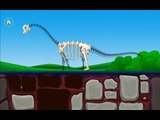 Dinosaur Games for Kids - Puzzle Game - Seek the Bones and Build your Dinosaur (Part 1) - Gameplay