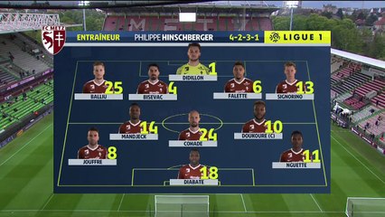 15-4-2017  Metz - Caen 2-2 Highlights