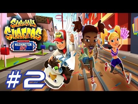 Subway Surfers Washington, D.C. - Samsung Galaxy S7 Edge Gameplay #2