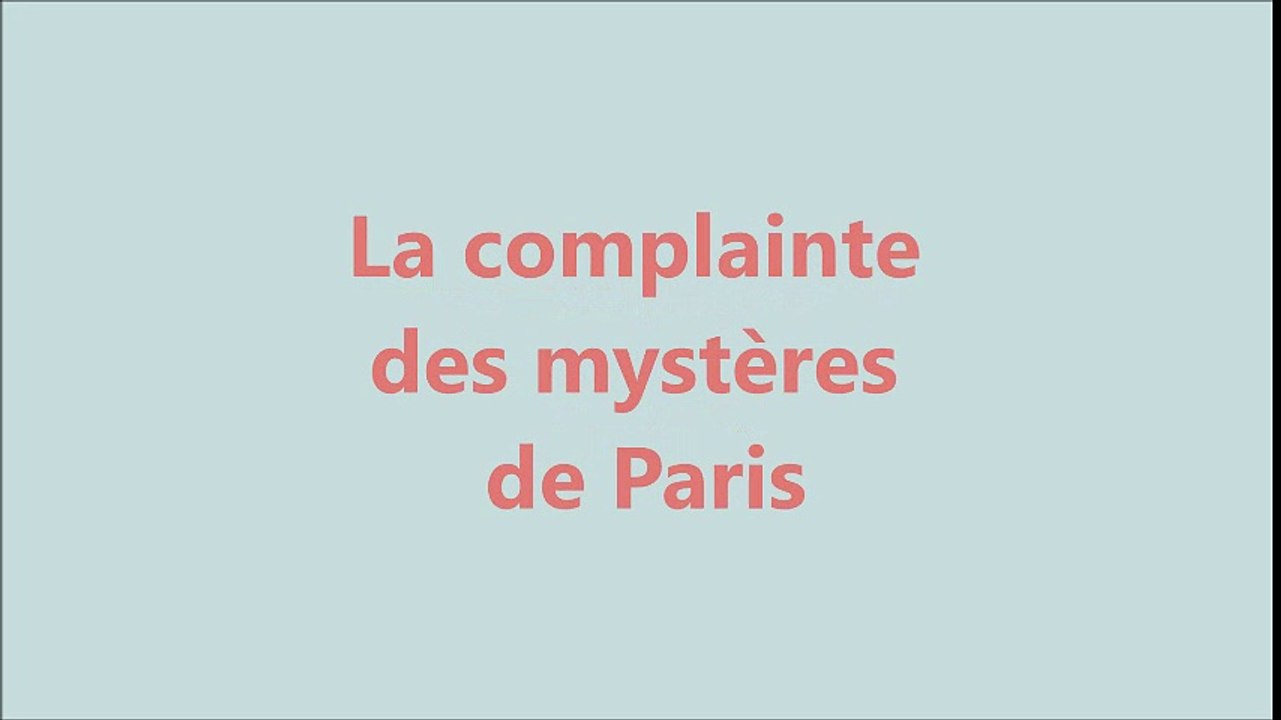 Les Mystères de Paris