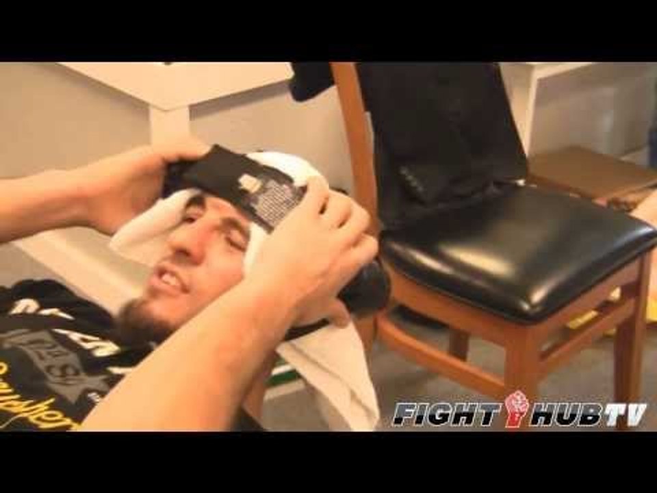 Robert "The Ghost" Guerrero training in Big Bear