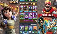 Jogando clash Royale II