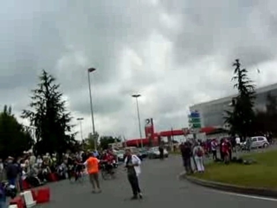 Arrivée de Jean-Lou