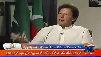 We will go in deep in Mashal murder case - Imran Khan in Hamid Mir Show.
