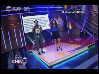 Connie Chaparro lee el texto que publico Fiorella Mendez alguna vez