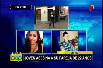 Surco: sujeto asesina a su joven pareja al interior de vivienda
