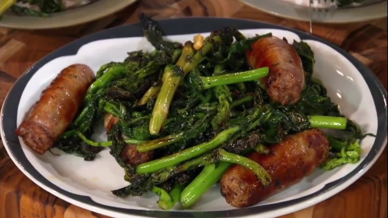 Stängelkohl mit Salsiccia - Cime di rapa con salsiccia | Buddy