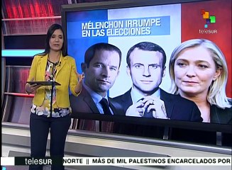 Jean-Luc Melénchon ha crecido en las encuestas de intención de voto