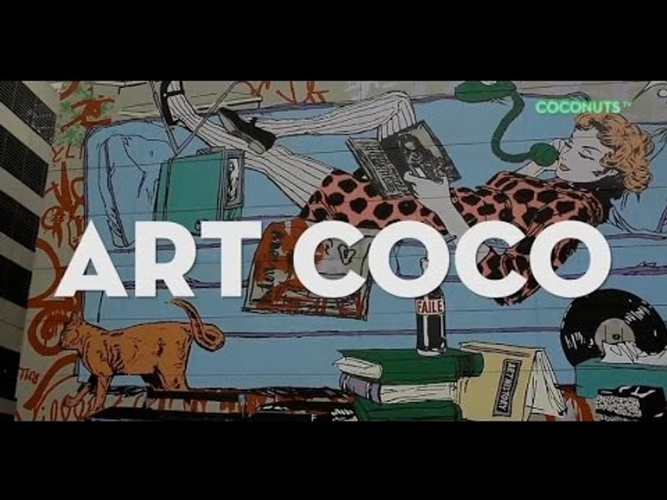 Art Coco: Manila's street artists Egg Fiasco and Rai Cruz | Coconuts TV