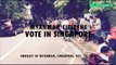 Incredible numbers of Myanmar citizens line up to vote in Singapore | Coconuts TV