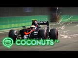 Man walks on Singapore Grand Prix track, gets arrested | Coconuts TV