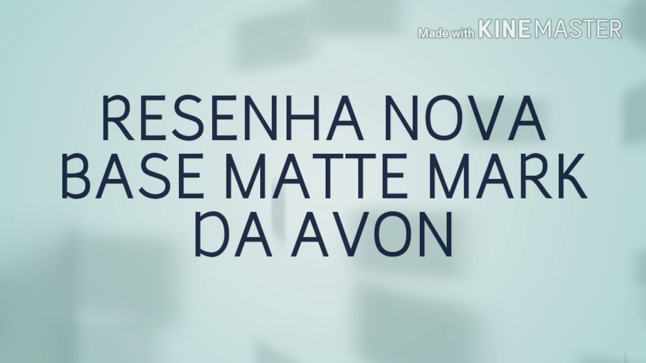 RESENHA BASE MARK MATTE DO AVON