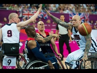 Wheelchair basketball highlights - London 2012 Paralympic Games