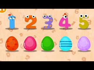 Learn to Write Number 0 to 9 with Magic Number - Surprise Eggs