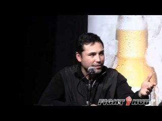 De la Hoya " Anselmo Moreno and Abner Mares will fight..but not yet!"
