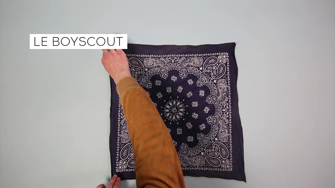 Nouer son bandana en mode GQ