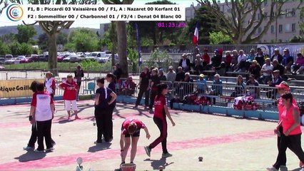 Finale, cinquième étape du Trophée Super 16, Sport Boules, Bourg-Saint-Andéol 2017