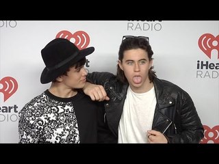 Hayes Grier & Nash Grier // iHeartRadio Music Festival 2015 Red Carpet Arrivals