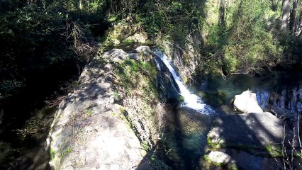 Cascade sur le ruisseau d'Aurelle, près de Bagard (Gard) 19-03-2017