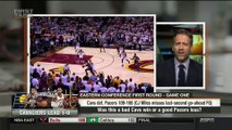 First Take   Cavs def. Pacers 109-108 - A bad Cavs win or a good Pacers loss   Apr 17, 2017