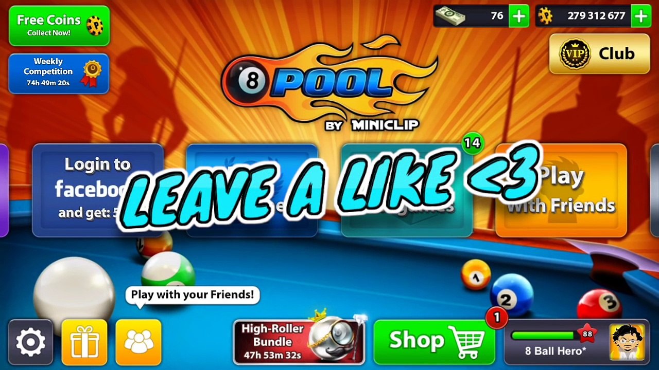 8 Ball Pool Easy Autowin Road To 1 Billion Coins Berlin Platz Or Monaco In Miniclip 8 Ball Pool Video Dailymotion