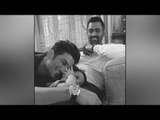 Dhoni's daughter Ziva playing with Sushant Singh Rajput, Watch cutest pic| Oneindia News