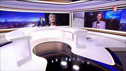 Présidentielle : meeting de Marine Le Pen au Zénith de Paris