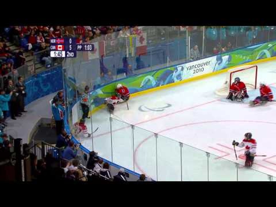 Canada v Norway - ice sledge hockey - Vancouver 2010 Paralympic Winter Games