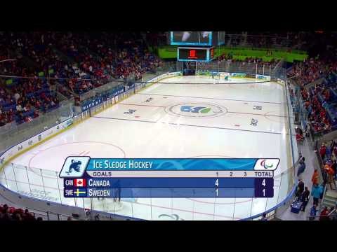 Canada v Sweden - Ice sledge hockey - Vancouver 2010 Winter Paralympics