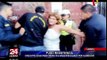 Mujer se resiste a ser intervenida por PNP en Tumbes
