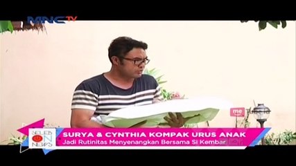 Surya dan Cynthia Kompak Urus Anak