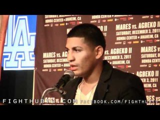 Abner Mares vs. Joseph Agbeko 2 Press Conference Highlights