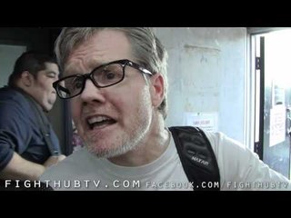 Freddie Roach on Meeting UFC star Dan Henderson "I kicked him and he.."