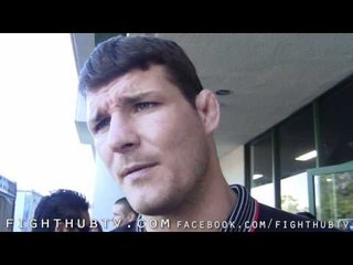 Michael Bisping "I fancy my chances against Anderson Silva...I match up well with him"