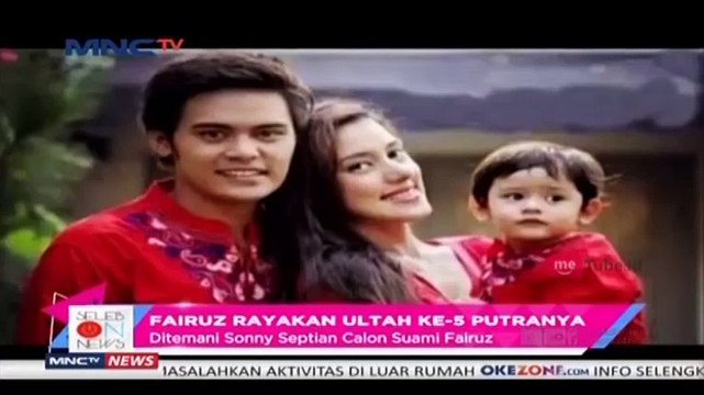 Fairuz Rayakan Ultah Putranya dengan Sonny
