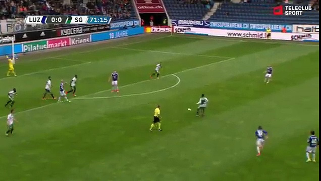 FC Luzern 1:0 Sankt Gallen (Swiss Super League 17.April)