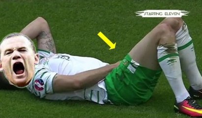 10 football players who hit the ball his pen**s, Ouch ... can not imagine how hurt