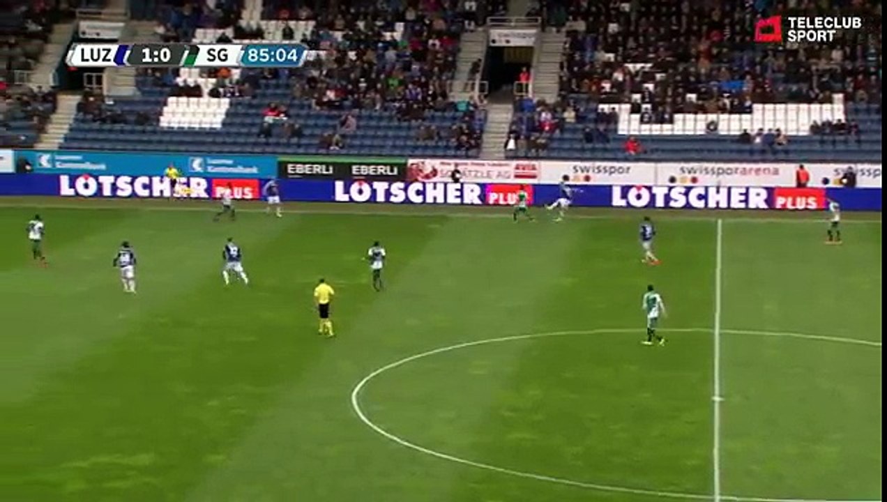 FC Luzern 2:0 Sankt Gallen (Swiss Super League 17.April)