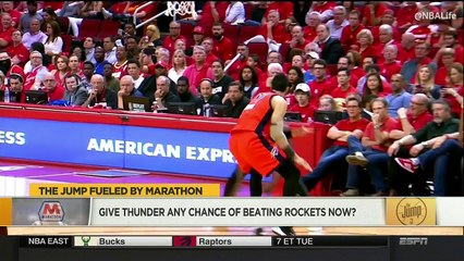 Give Thunder Any Chance Of Beating Rockets Now   NBA The Jump   April 17, 2017