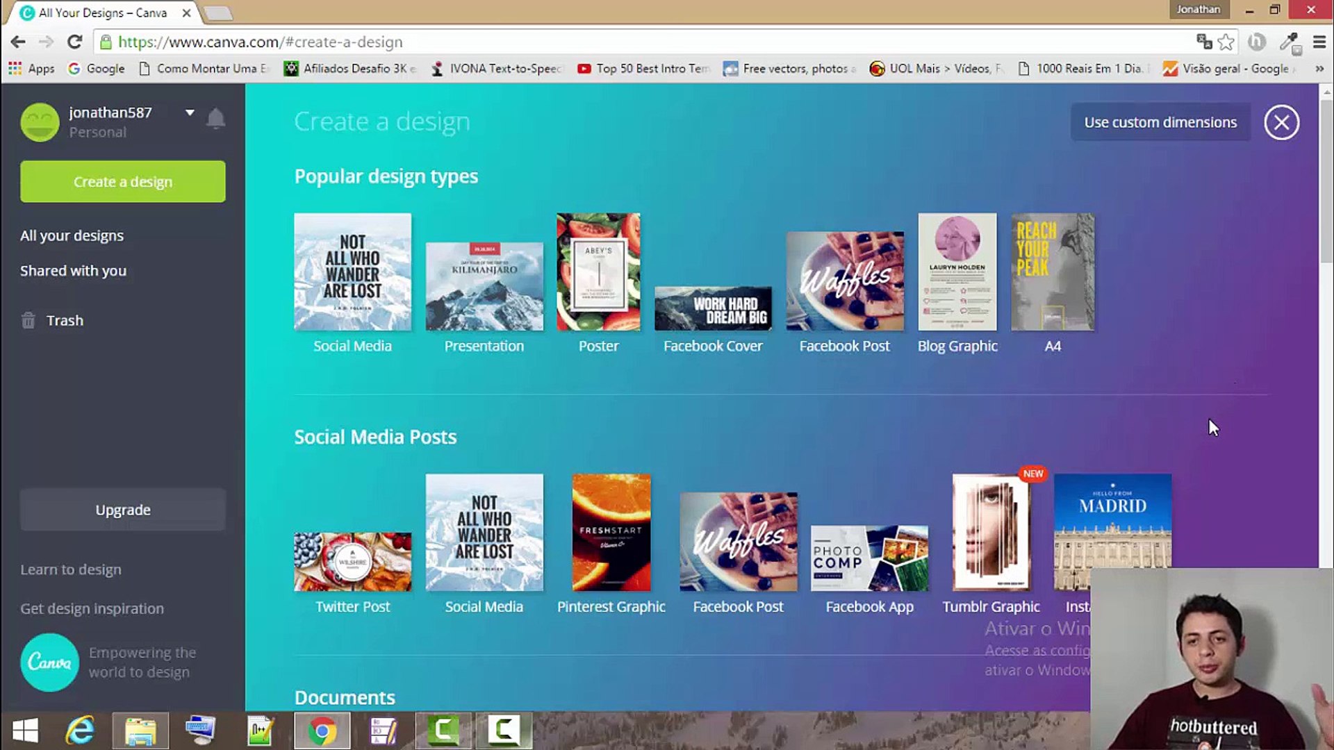Como usar o Canva - Ferramenta para criar Banner Fácil Rápido e Grátis!