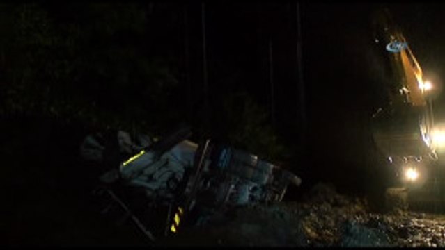 Kuzey Marmara Otoyolu İzmit Tünelleri Şantiyesinde Kaza: 1 Yaralı