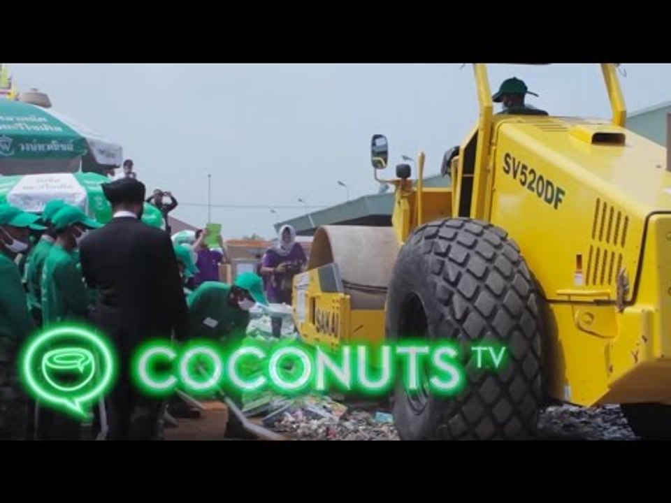 Over USD 113 Mn in Counterfeit Goods Destroyed By Thai Authorities | Coconuts TV