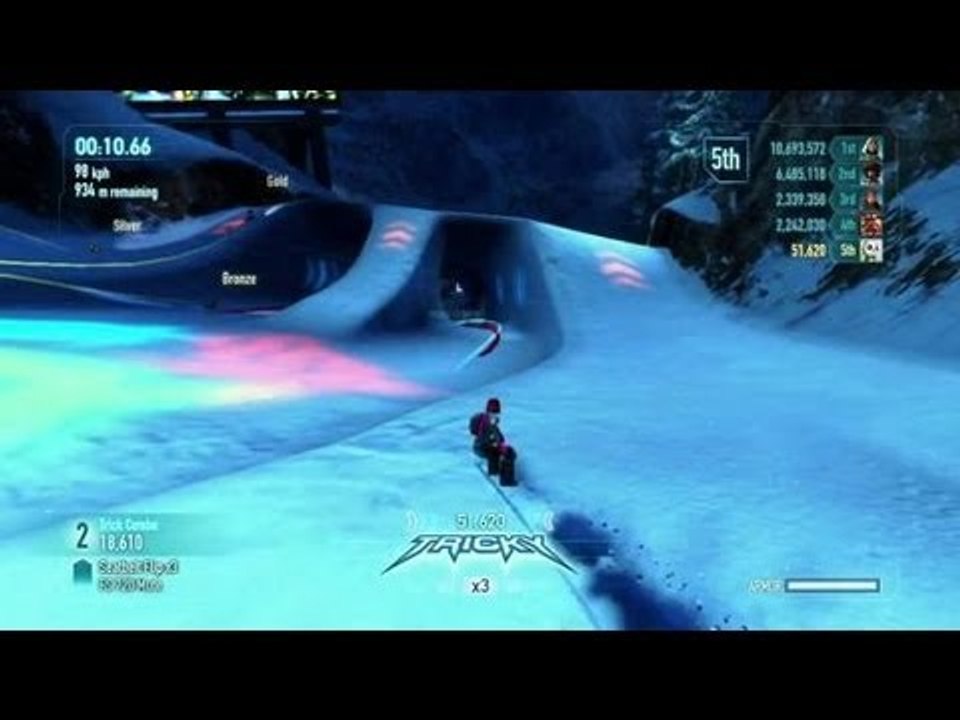 SSX : Zoe Payne trailer (gameplay)