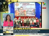 Celebra Venezuela los siete años de la Milicia Nacional Bolivariana