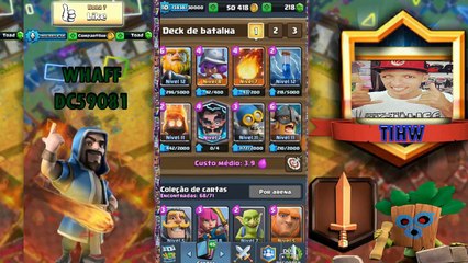 Deck de gigante real para chegar na liga desafiante 1- ABRI O NOVO BAÚ DA ESTRATÉGIA!!Clash Royale!