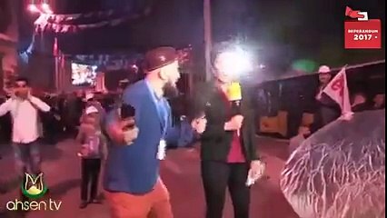 Gerici muhabir Alman TVsine saldırdı Nasıl koyduk ama